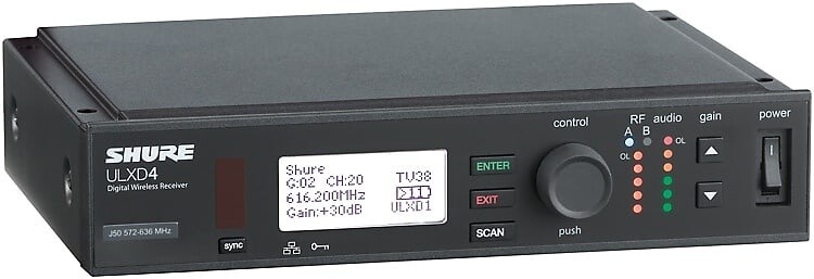 

Микрофон Shure ULXD4=-H50