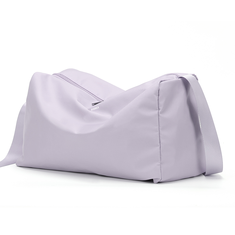 

RIOREX Полиамидная спортивная сумка для путешествий унисекс черно-розовая, Light Purple[with Wet/Dry Separation Pocket]