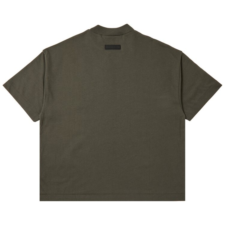 Футболка Fear of God Essentials Kids Short-Sleeve Tee, цвет Ink — фото 2