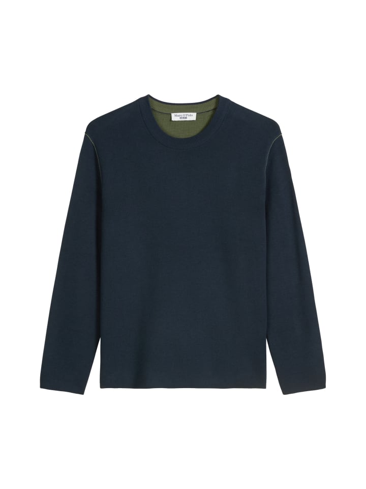 

Marc O'Polo DENIM Обычный пуловер темно-синего цвета