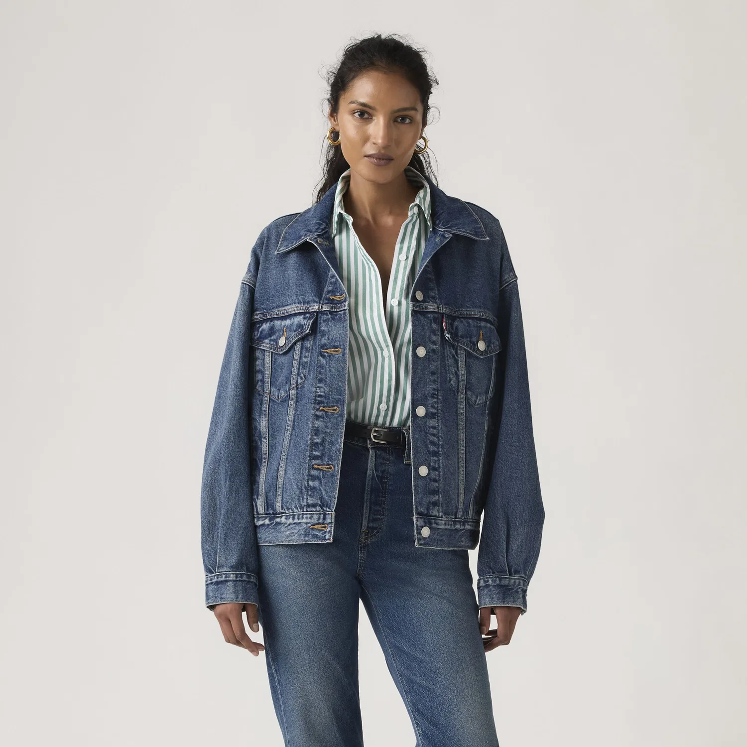 Куртка дальнобойщика 90-х Levi's, Dark Wash — фото 3