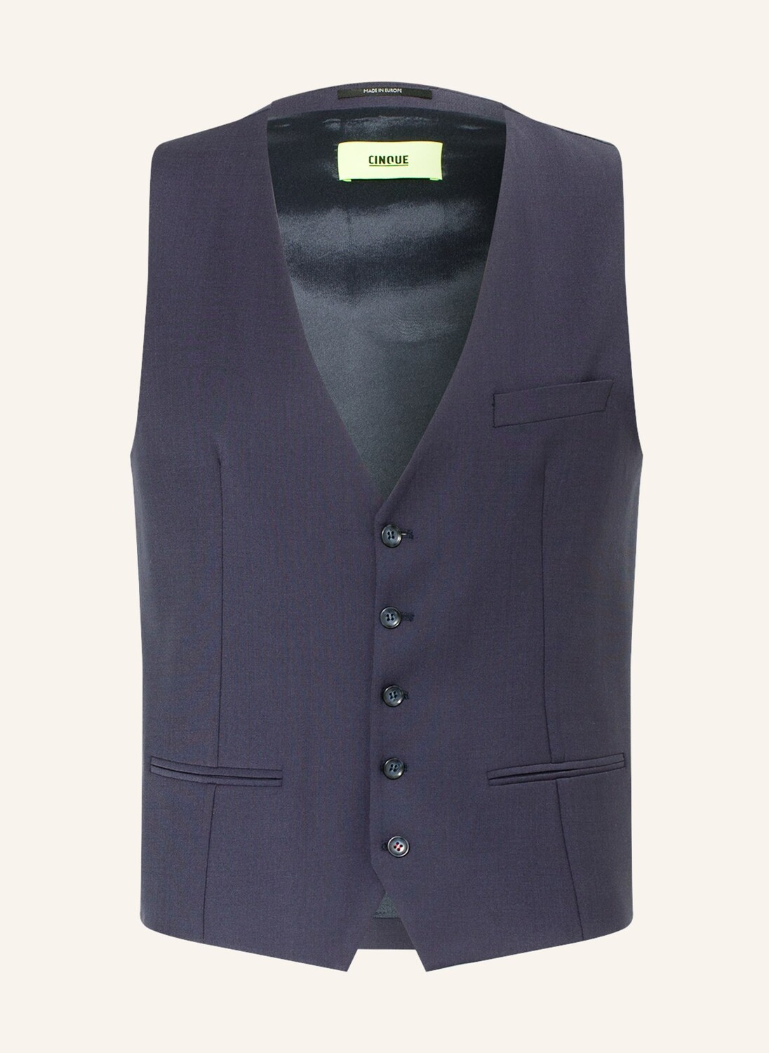 

Жилет CINQUE CICASTELLO Slim Fit, темно-синий