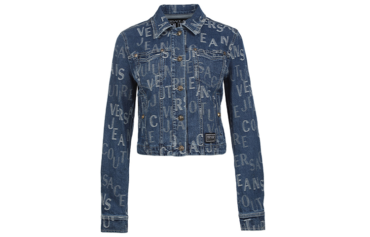 

VERSACE JEANS COUTURE Джинсовая куртка, Blue