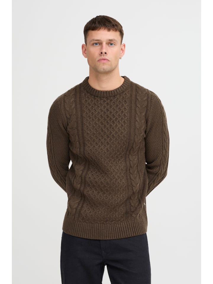 

Пуловер BLEND Strickpullover BHPullover 20718173, коричневый