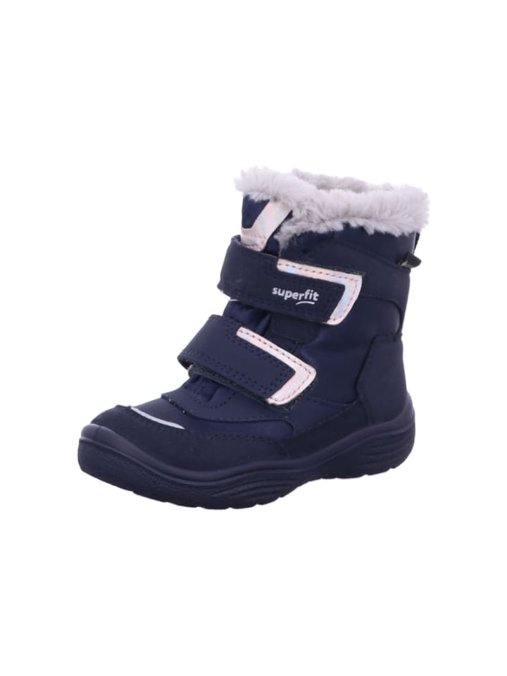 

Сапоги superfit Mädchen Stiefel Stiefelette Synthetik \ CRYSTA, синий
