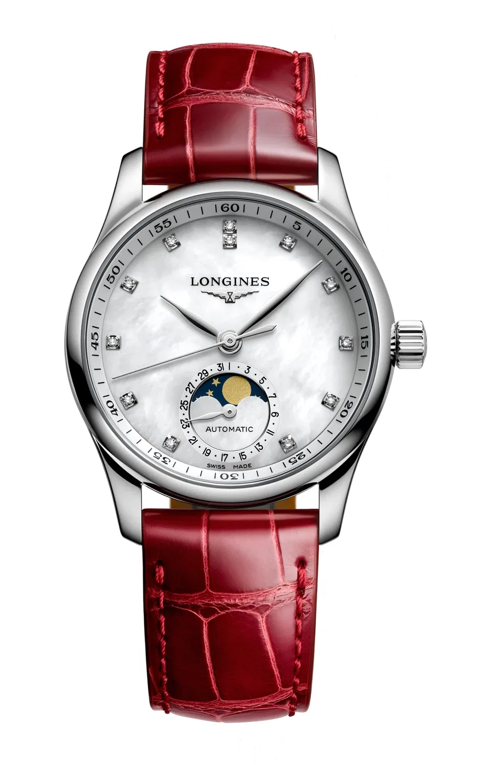 КОЛЛЕКЦИЯ LONGINES MASTER - L2.409.4.87.2, серебряный