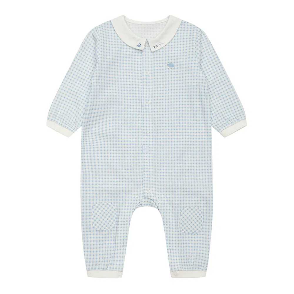 Детский боди Ellie Check чёрный от Tartine Et Chocolat