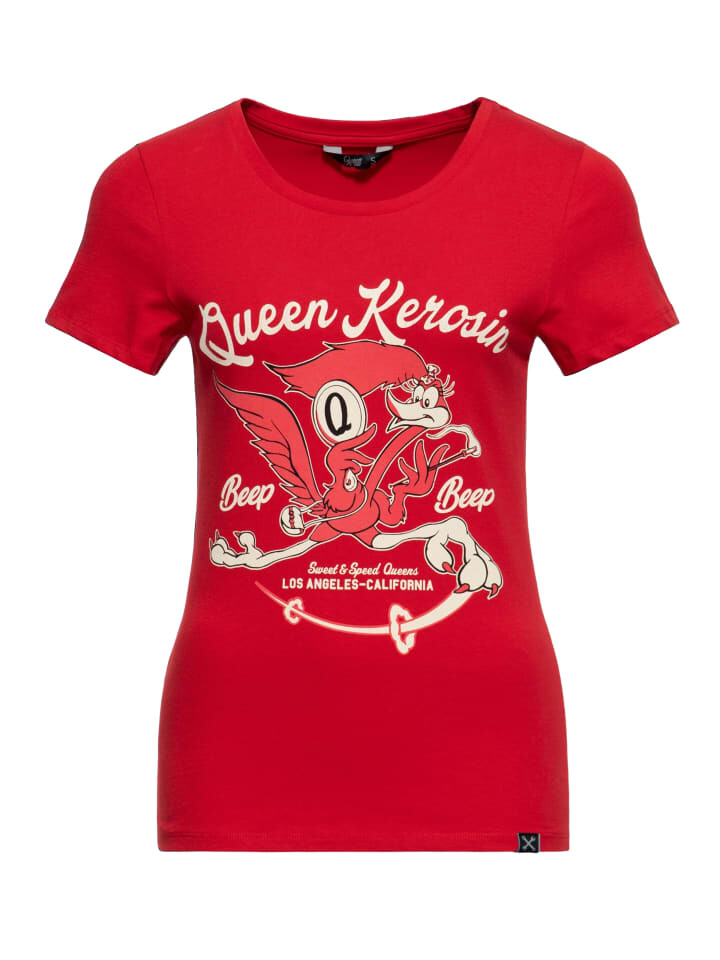 

Футболка Queen Kerosin Beep Beep, красный