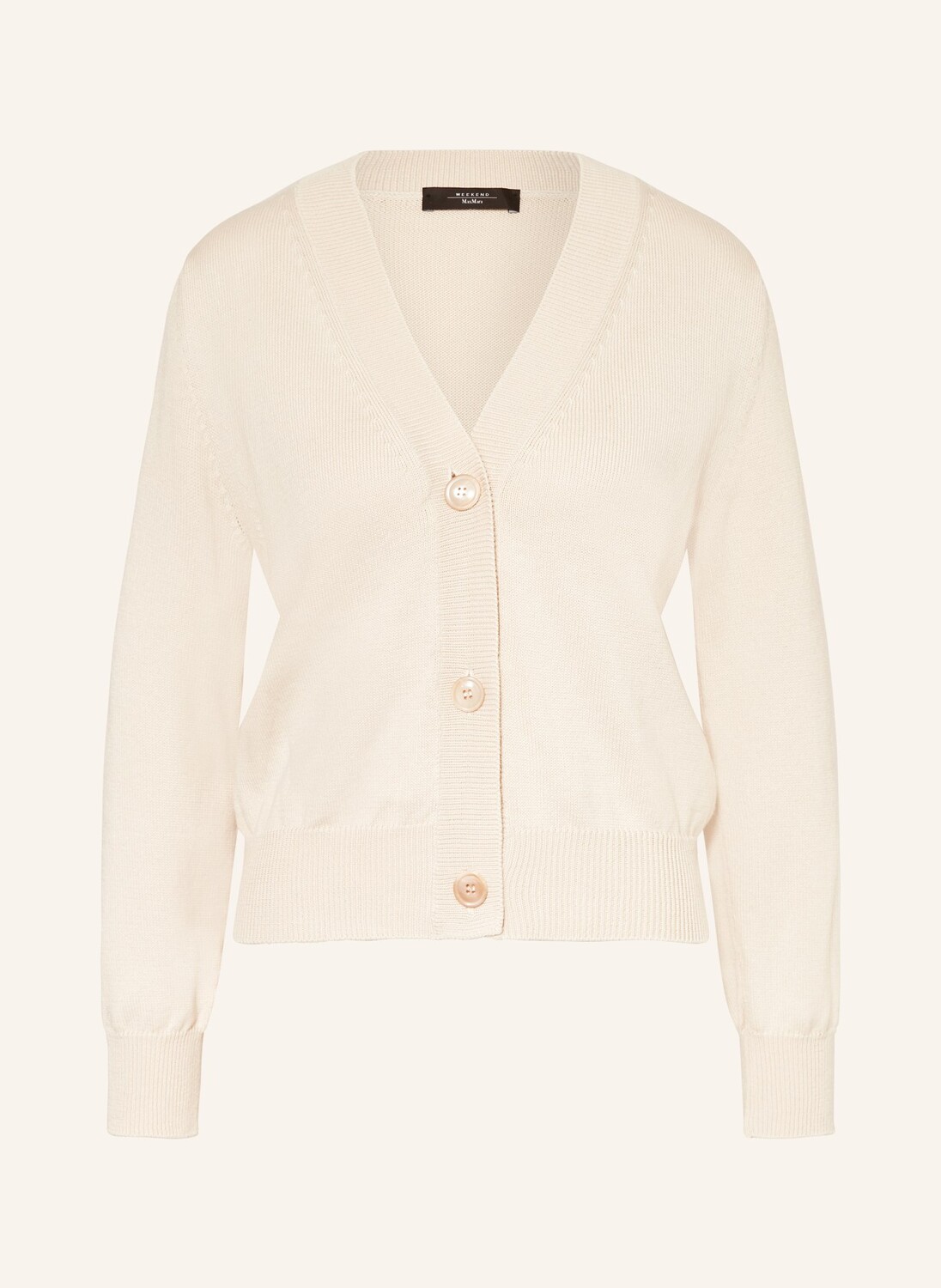

Кардиган пекора Weekend Max Mara, экрю