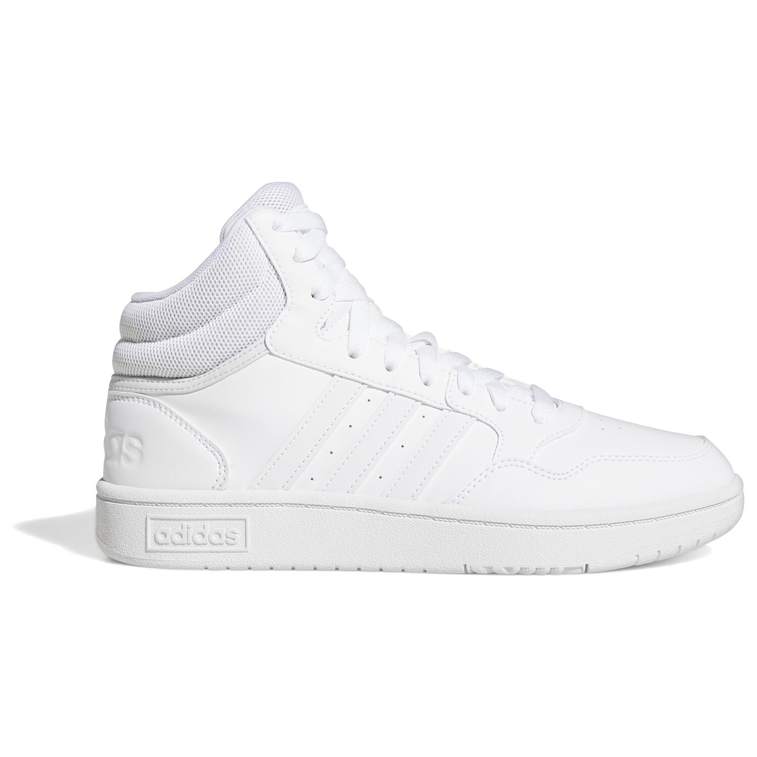 

Кроссовки Adidas Hoops 3.0 Mid, цвет Ftwr White/Ftwr White/Dshgry