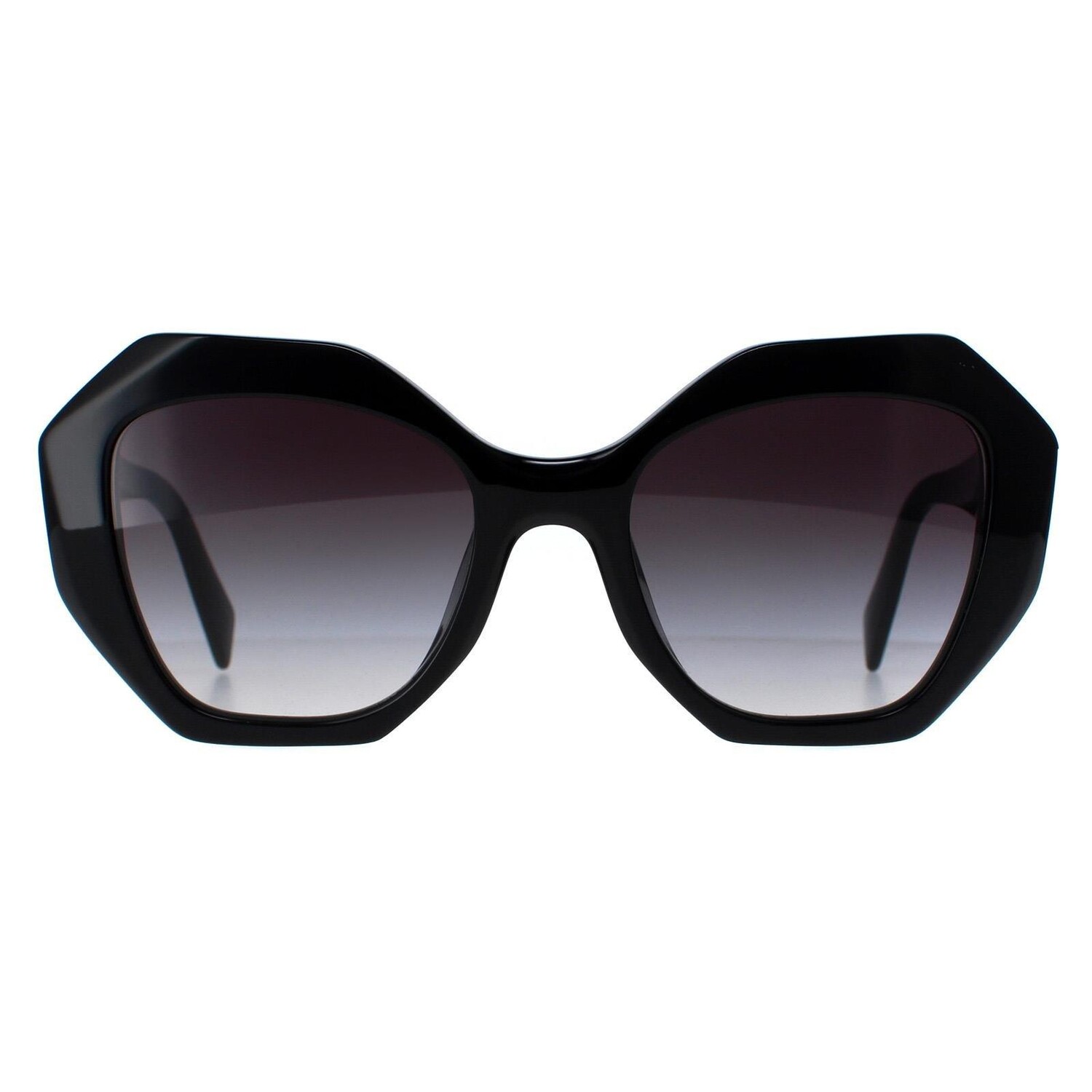 

Круглый Черный Серый Градиент PR16WS Prada, черный