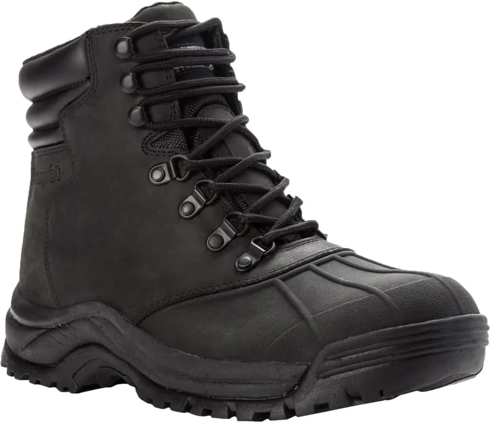Мужские зимние ботинки Propet Blizzard Mid Round Toe Snow Casual Boots, черные — фото 2