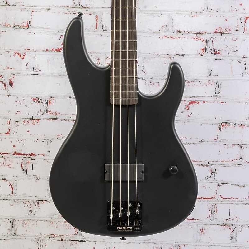 

Басс гитара LTD by ESP - AP-4 - Black Metal Bass Guitar - Black Satin