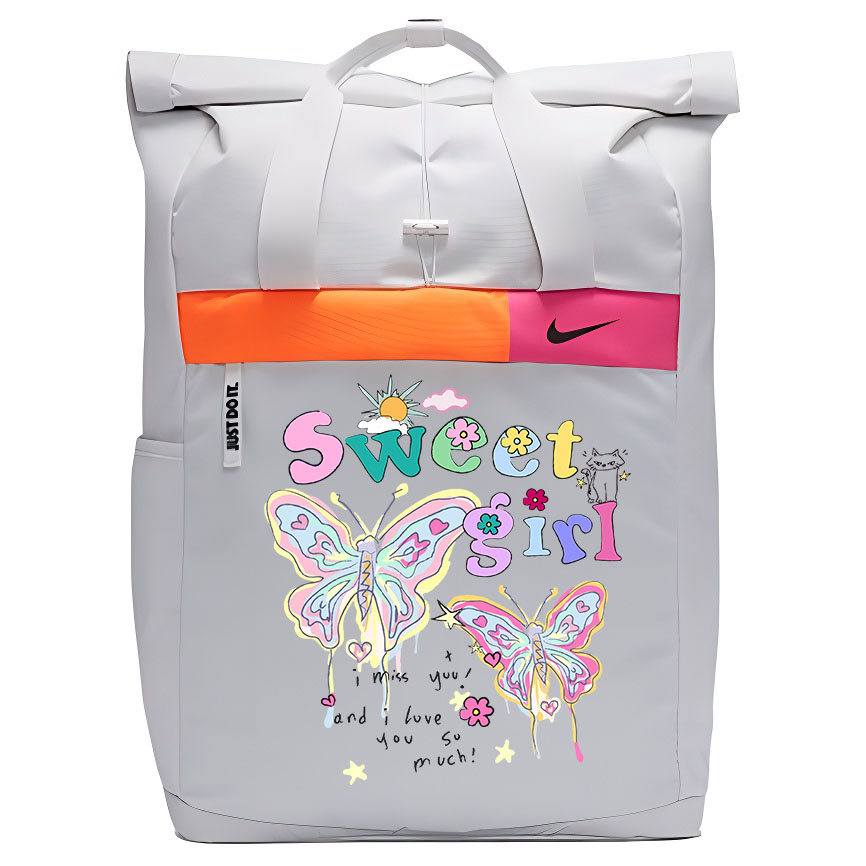 

Nike Тканевый рюкзак унисекс светло-серый, Multicolor Butterfly
