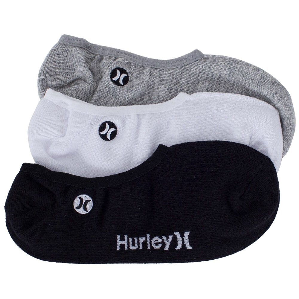 

Носки Hurley H2O Dri No Show 3 шт, разноцветный