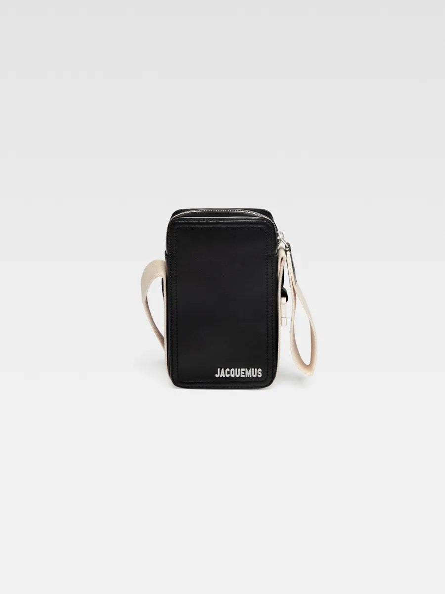 

Нейлоновая сумка через плечо Ле Куэрда Jacquemus, черный