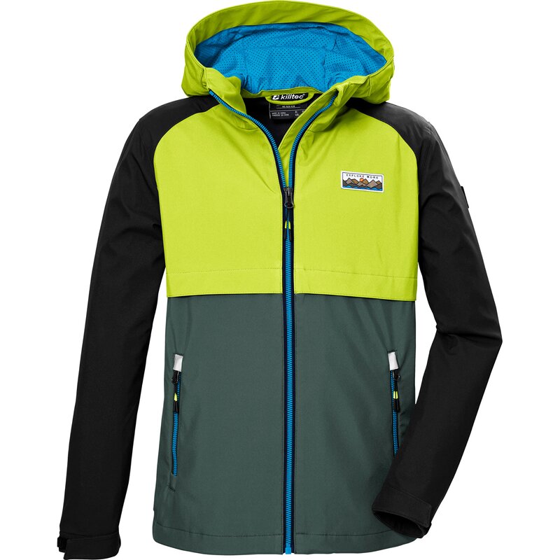 

Functional jacket kos 137 bys sftshll jckt Killtec, цвет lime
