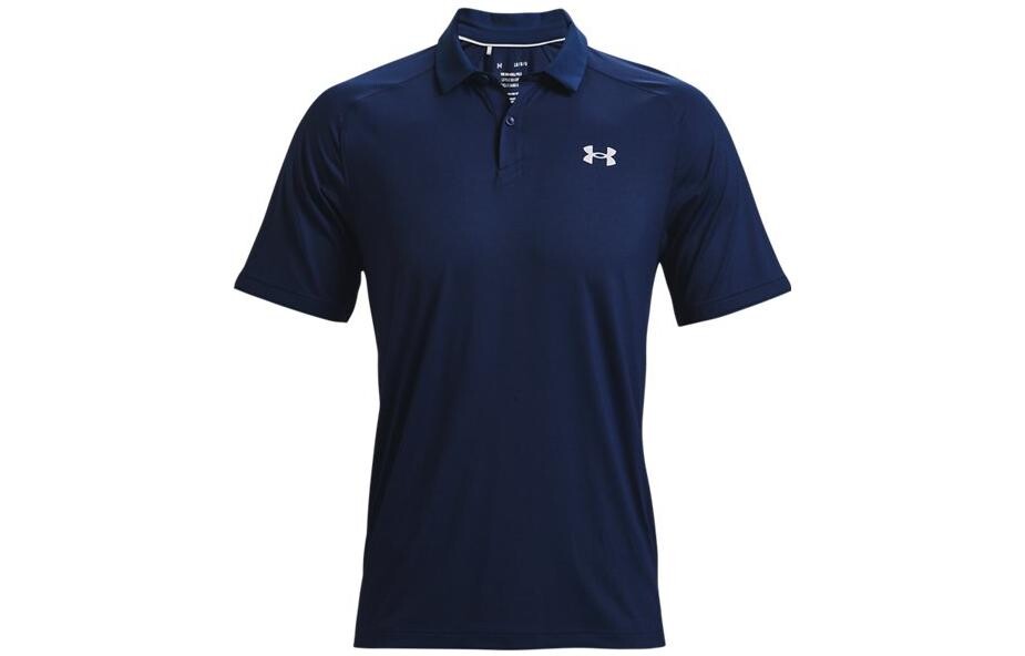 

Рубашка поло Iso-Chill мужская темно-синяя Under Armour, темно-синий