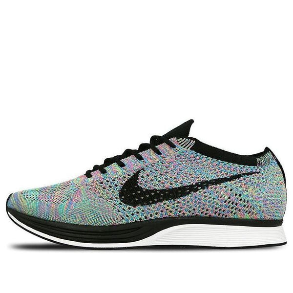 

Кроссовки flyknit racer Nike, зеленый