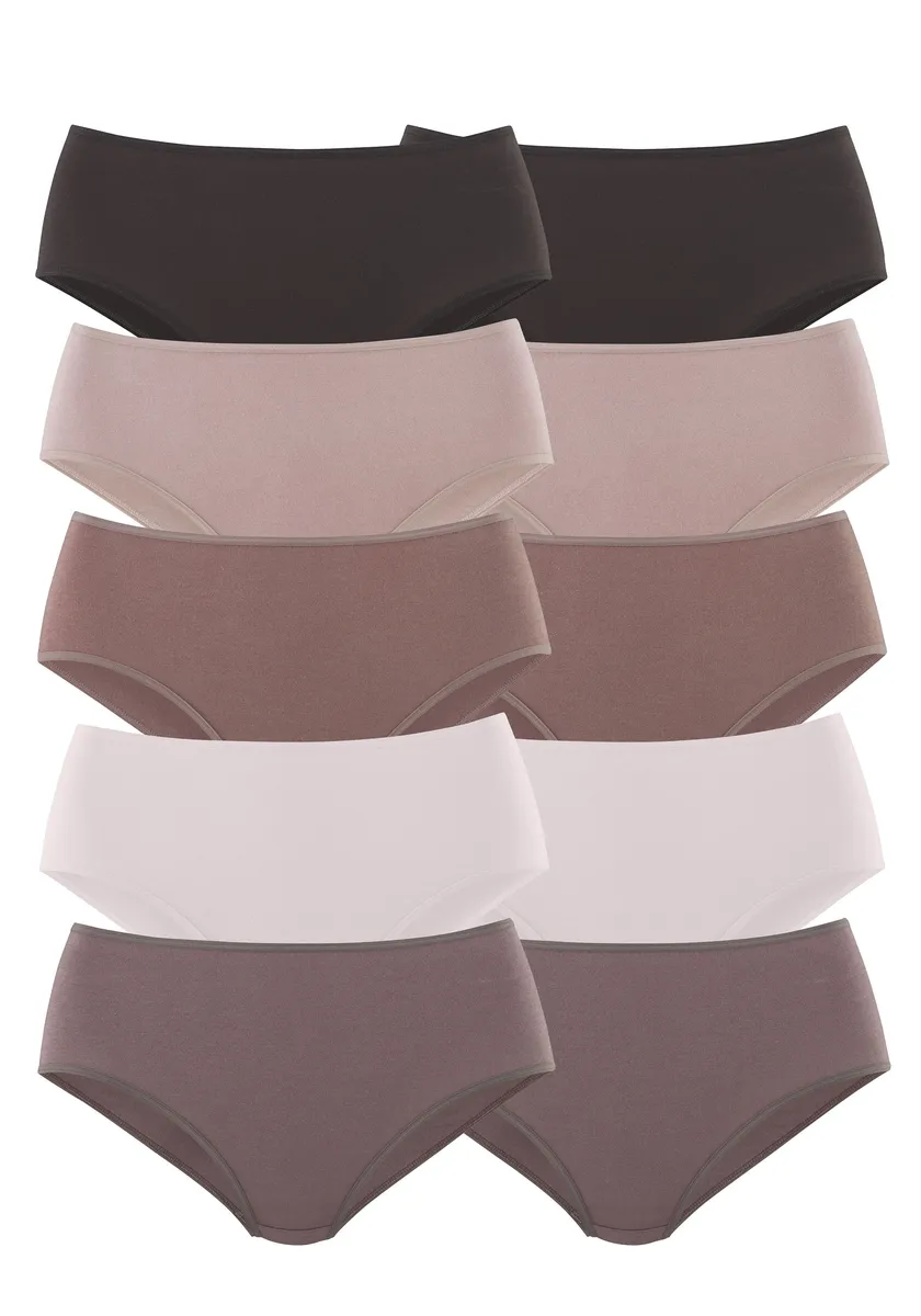 

Трусики Petite Fleur (10 шт.) из эластичного хлопка, цвет Pastell