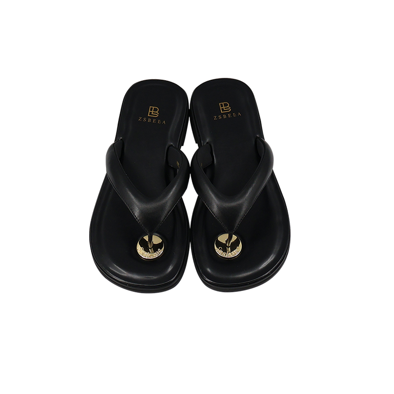 ZSBELLA Женские противоскользящие устойчивые к истиранию шлепанцы Ecru, цвет Ecru — фото 4