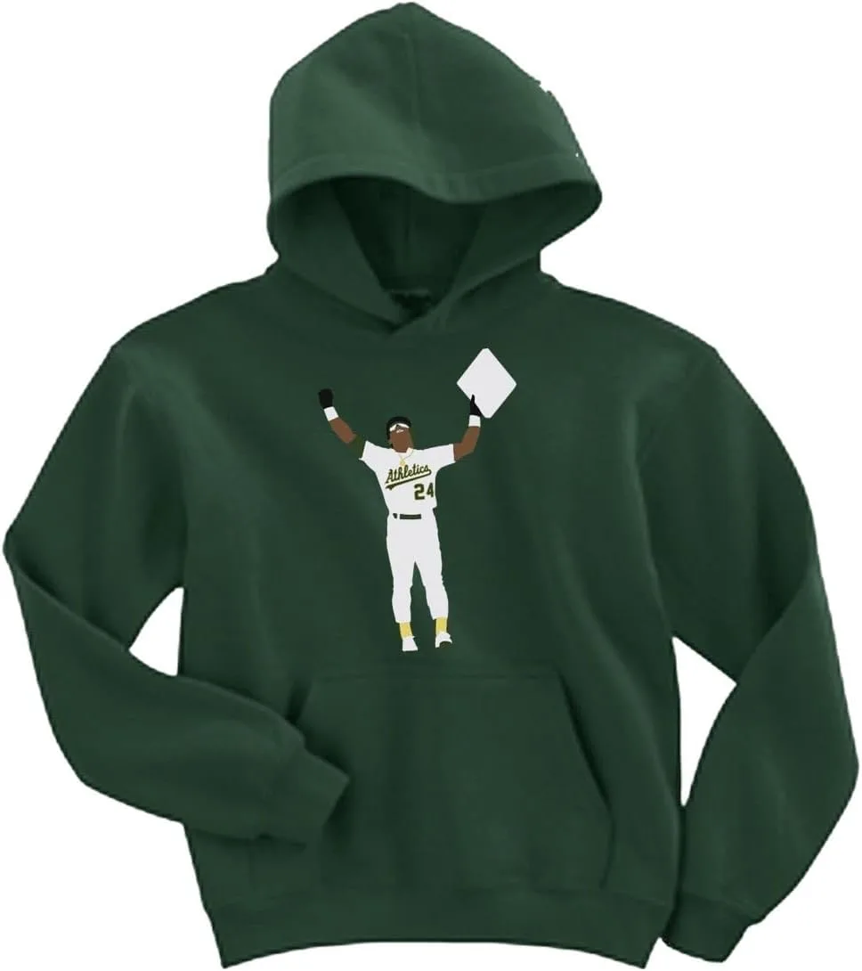 

Толстовка с капюшоном Rickey Henderson Oakland Stolen Base McGuire Twins Garb
