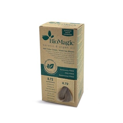 

Цвет волос 8/72 Светло-бежевый блондин, Biomagic