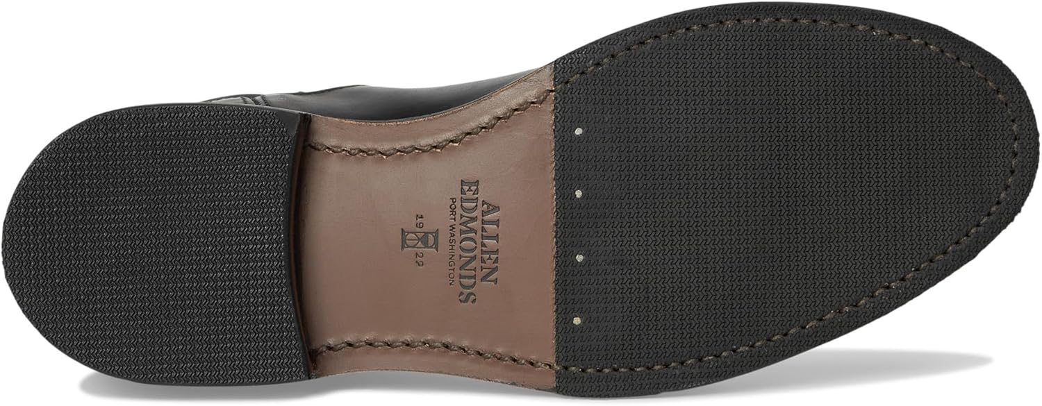 Мужские короткие ботинки Allen Edmonds Tanner Chelsea, мода, черный — фото 4