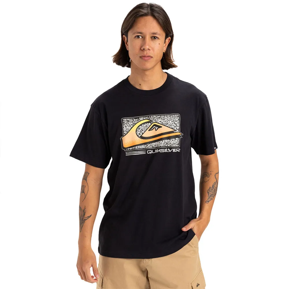 

Футболка с коротким рукавом Quiksilver Retro Fade, черный