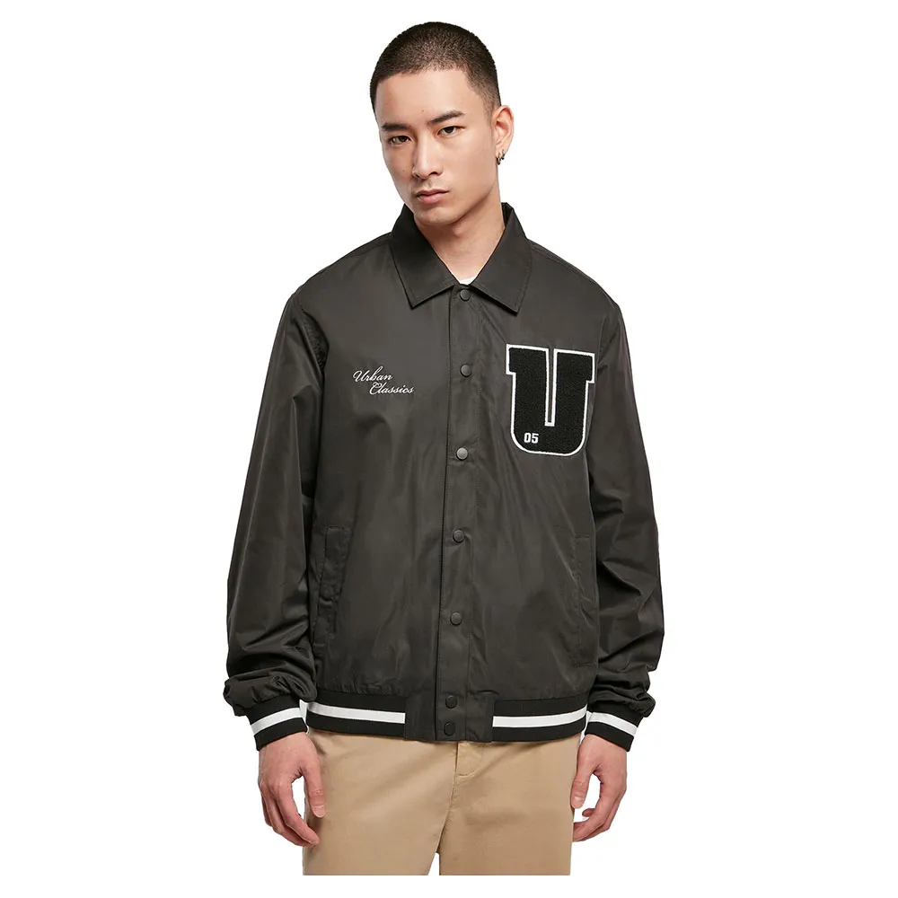 

Куртка Urban Classics Sports College bomber, черный