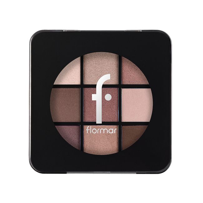 

Палитра теней для век Flormar, 9 гр (004 follow your heart)