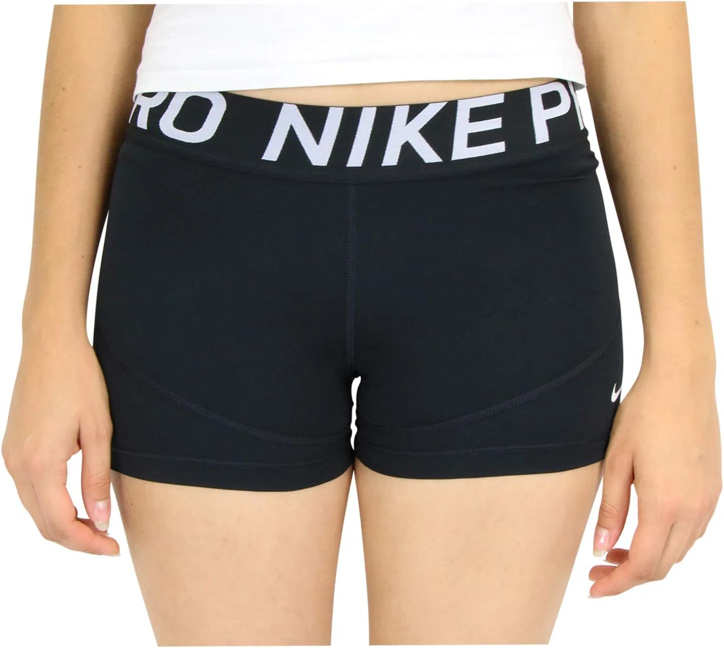 Шорты компрессионные Nike, Black/Black/White