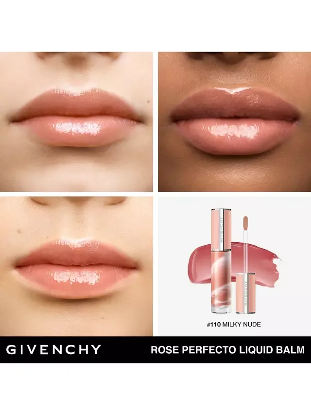 Бальзам для губ Givenchy — Жидкий Rose Perfecto , Milky Nude — фото 4