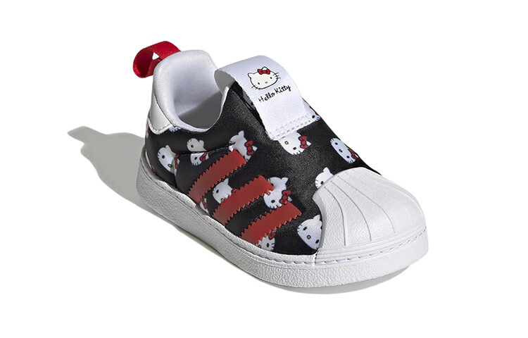 Сандалии Adidas Superstar 360 Hello Kitty Cloud White Core Black Vivid Red TD — фото 3