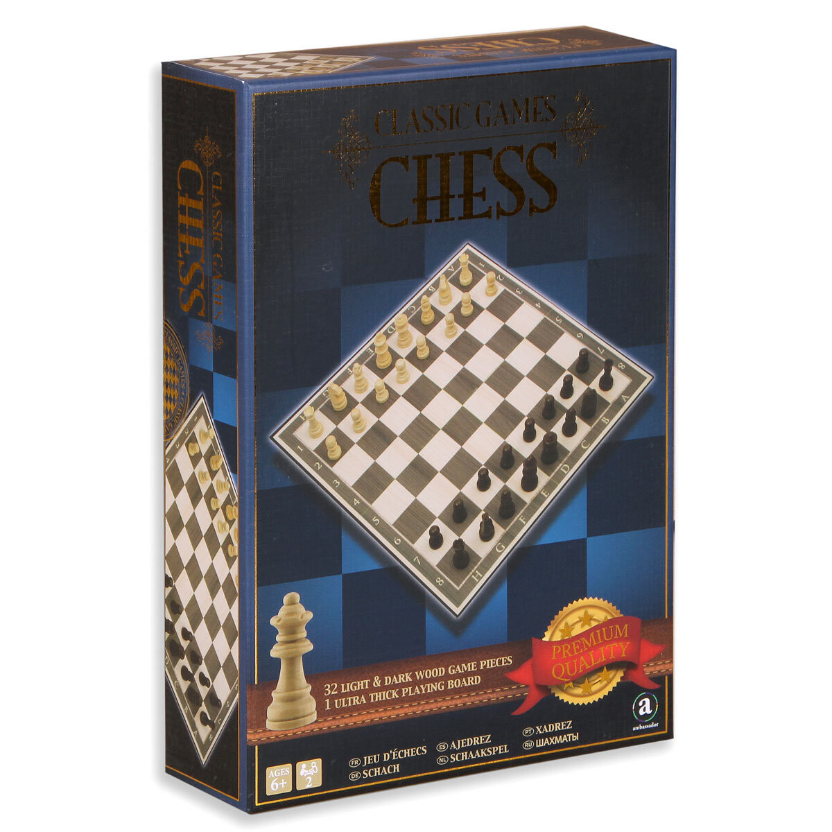 

Классические игры, Шахматы, игра-головоломка, Посол Ambassador