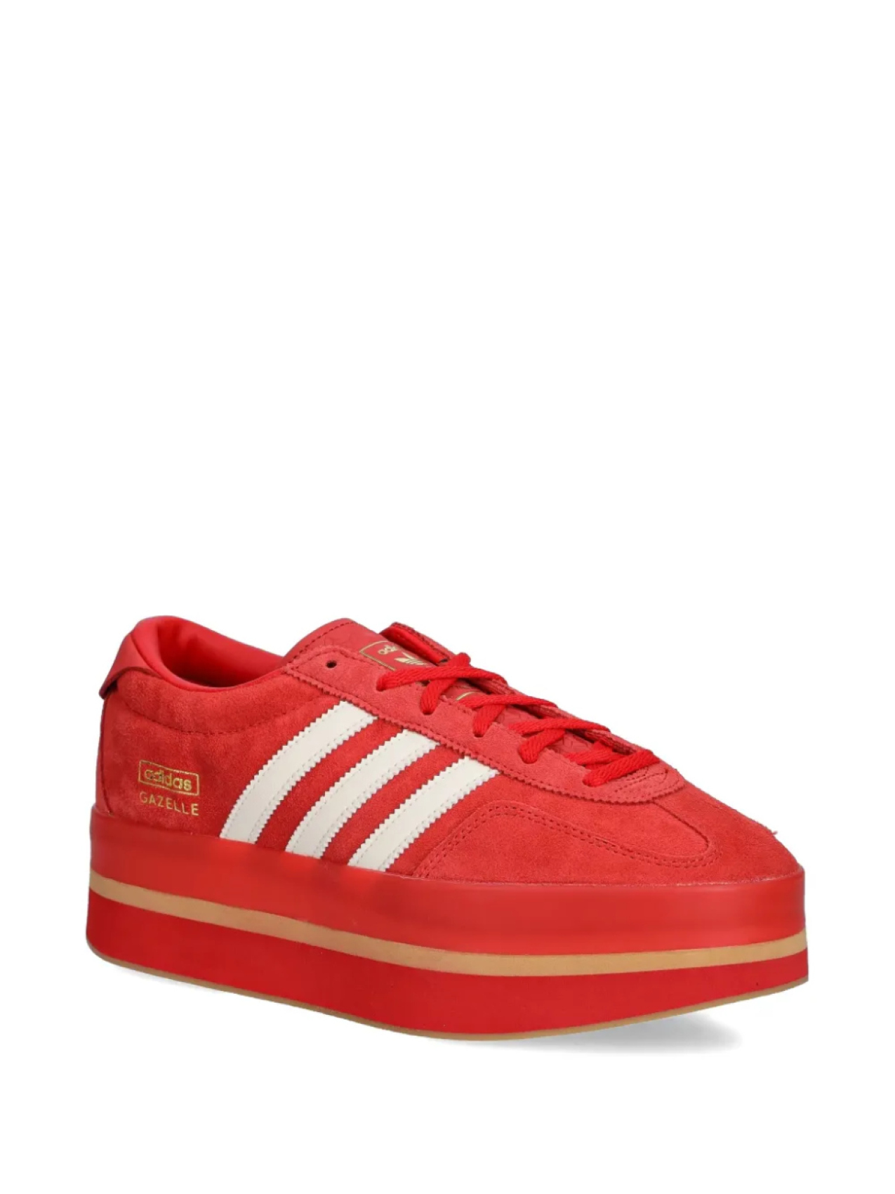 Кроссовки adidas Gazelle Stack, красный — фото 2