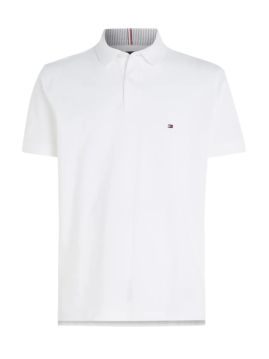 Рубашка-поло Tommy Hilfiger "1985 REGULAR POLO" из высококачественного хлопкового пике, белый — фото 4