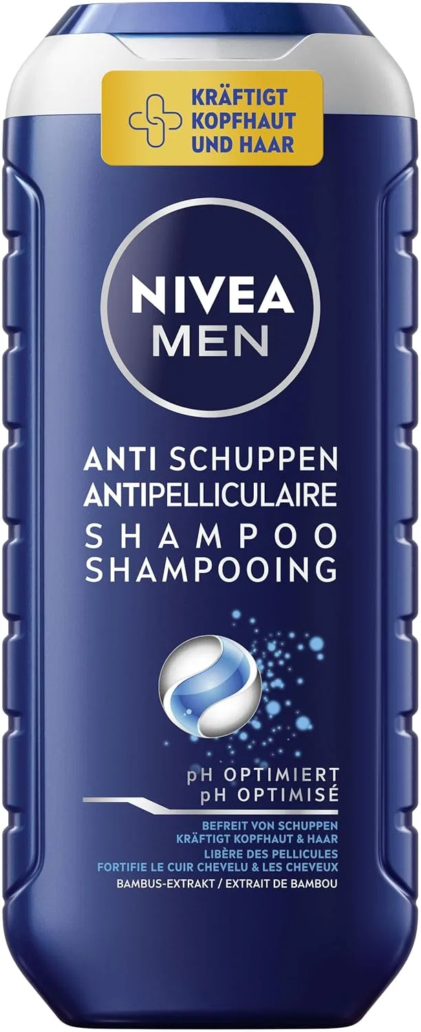 Мужской шампунь против перхоти «Anti-Dandruff» от Nivea Men Beiersdorf, Multi-Coloured