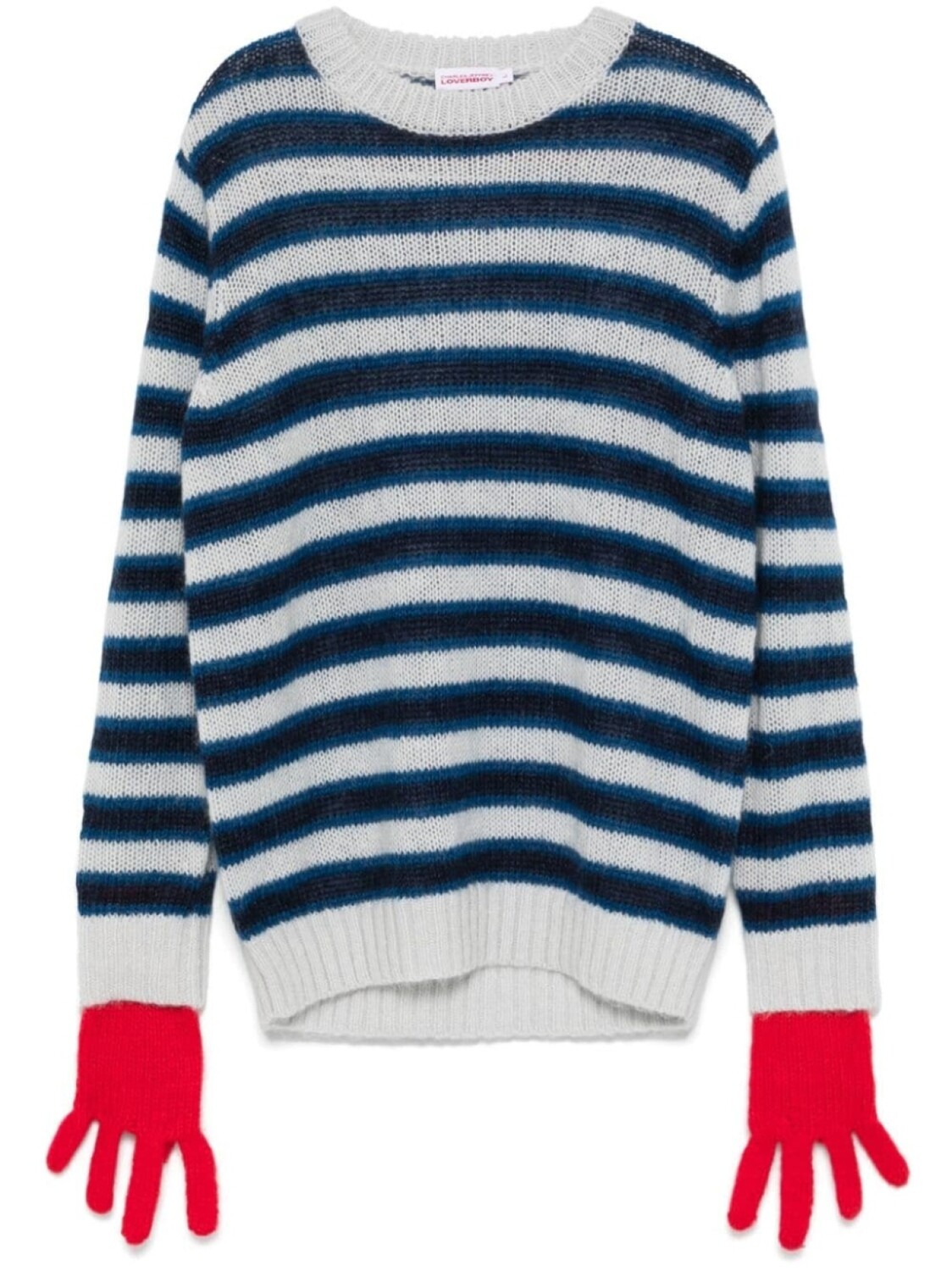 

Charles Jeffrey Loverboy джемпер Mohair Gloves, синий