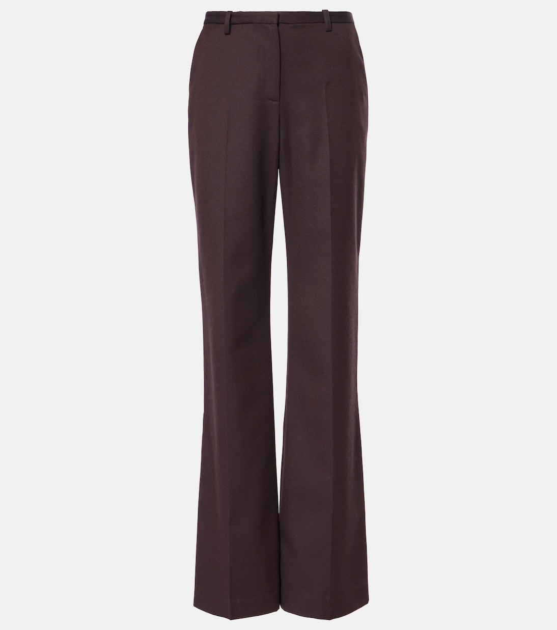 

Расклешенные брюки Lyra The Frankie Shop, Dark Plum