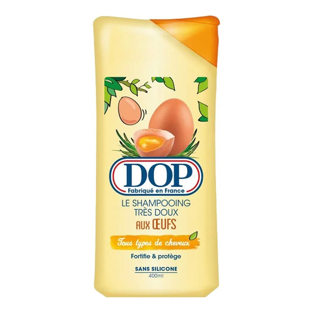 Шампунь DOP Super Soft с яйцом для всех типов волос, 400 мл Dop