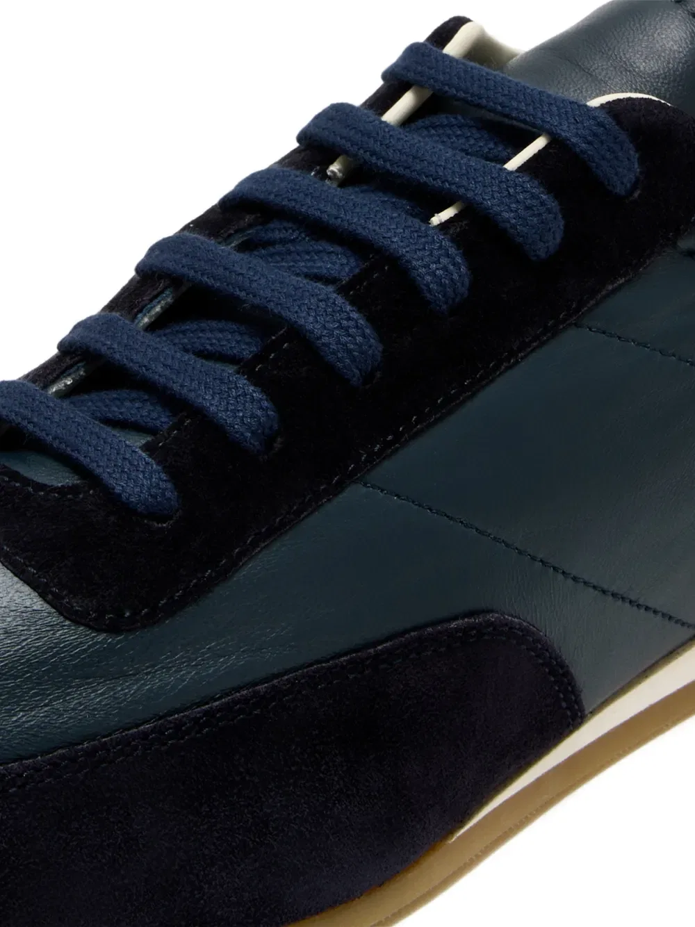Минималистичные кроссовки на шнуровке Common Projects, синий — фото 4