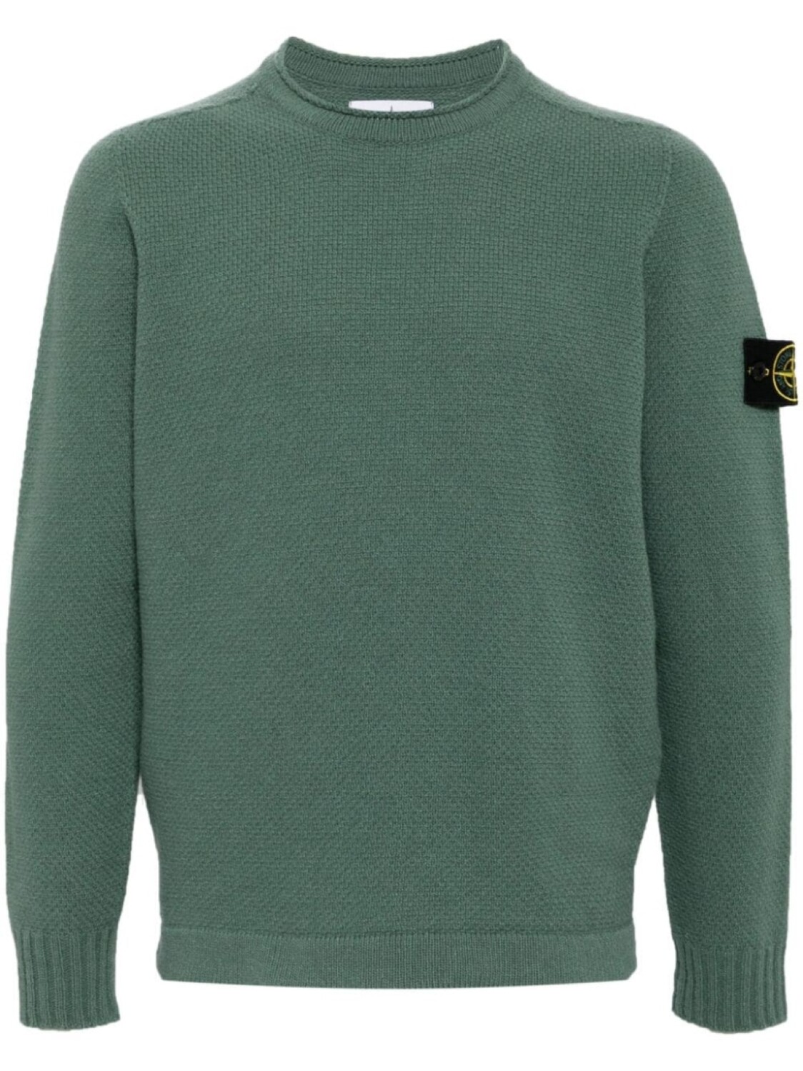 

Stone Island джемпер с нашивкой Compass, зеленый