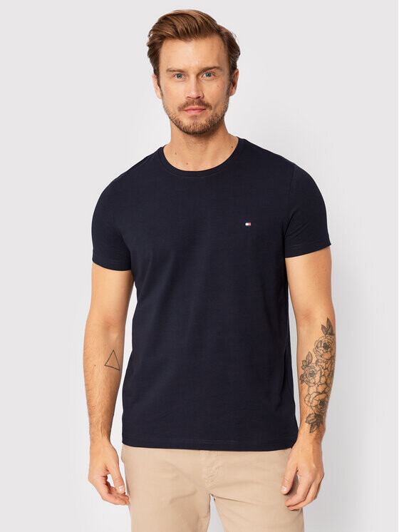 

Футболка узкого кроя Tommy Hilfiger, синий