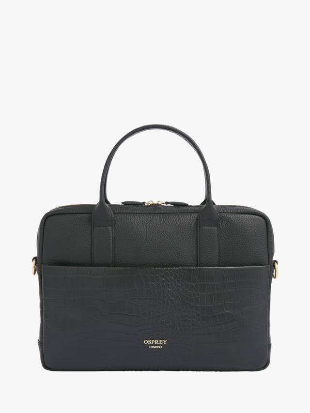 

Кожаная сумка для ноутбука Kellie OSPREY LONDON, Black