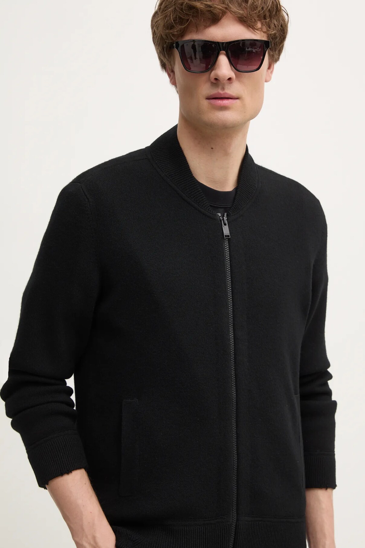 

Шерстяной кардиган Zadig&Voltaire, черный
