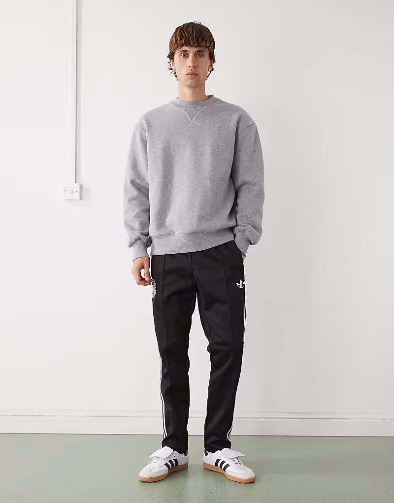 Юбилейные спортивные штаны adidas Football Germany черного цвета Adidas Performance — фото 2