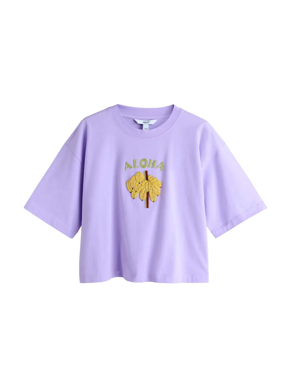 Футболка 'Aloha' Next, Light Purple