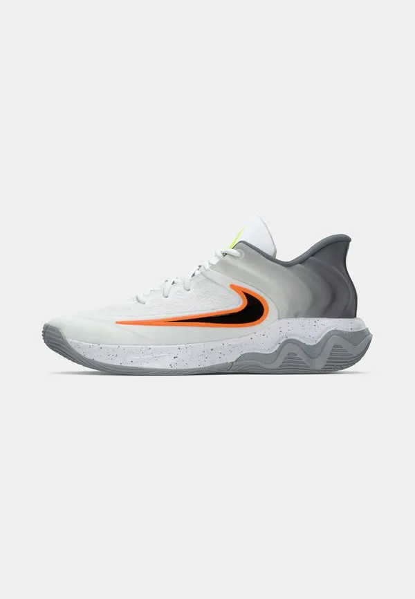 Баскетбольные кроссовки giannis immortality 4 Nike Performance, White/Black/Volt/Wolf Grey — фото 2