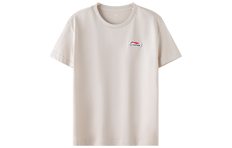 

Футболка LiNing мужская, серебристо-серая, Silver Fish Gray